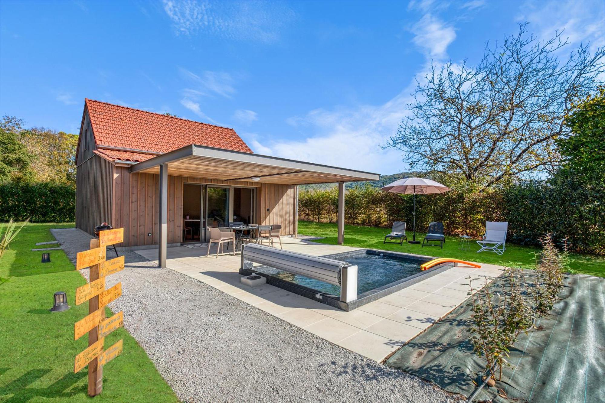 La Plaine Aux Etoiles - Maison Individuelle Avec Piscine Balneo Privative Et Jardin Domme Bagian luar foto